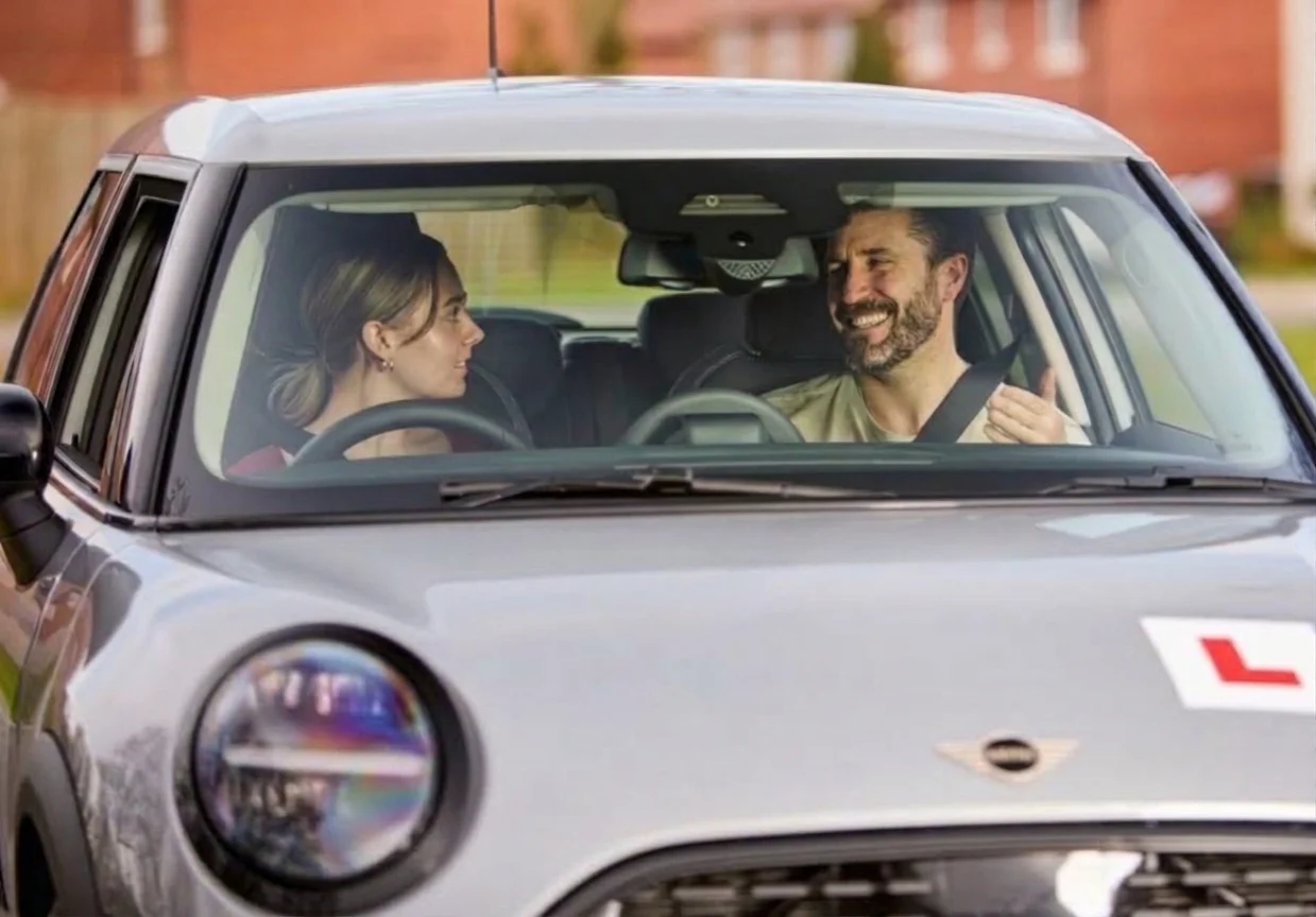 Cardiff driving instructor guiding a student during a lesson