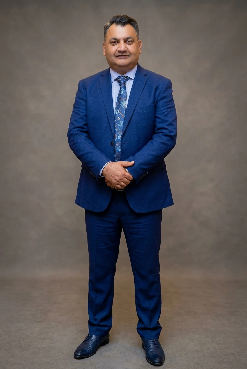 Ibrar Malik, owner of Driving Portal driving school in Cardiff